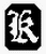Birmingham 1833 date letter K