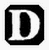 Birmingham 1852 date letter D
