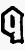 Edinburgh 1696 date letter Q