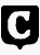 Edinburgh 1707 date letter C