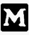 Edinburgh 1716 date letter M