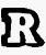Edinburgh 1721 date letter R