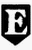 London 1582 date letter E