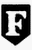 London 1583 date letter F