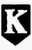 London 1587 date letter K