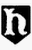 London 1605 date letter H