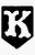 London 1607 date letter K