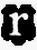 London 1752 date letter R