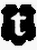 London 1754 date letter T