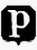 London 1830 date letter P