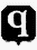 London 1831 date letter Q