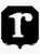 London 1832 date letter R