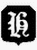 London 1843 date letter H