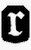 London 1872 date letter R