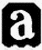 London 1896 date letter A