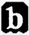 London 1897 date letter B