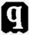 London 1911 date letter Q