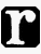 Sheffield 1837 date letter R
